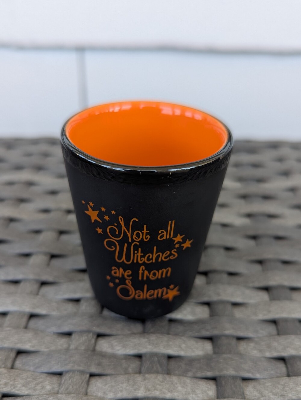 Halloween Not All Witches Are From Salem Shot Glass